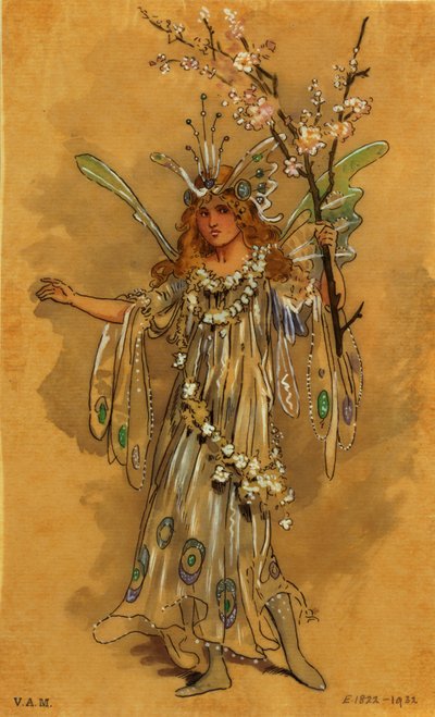 A Fairy, costume design for A Midsummer Night